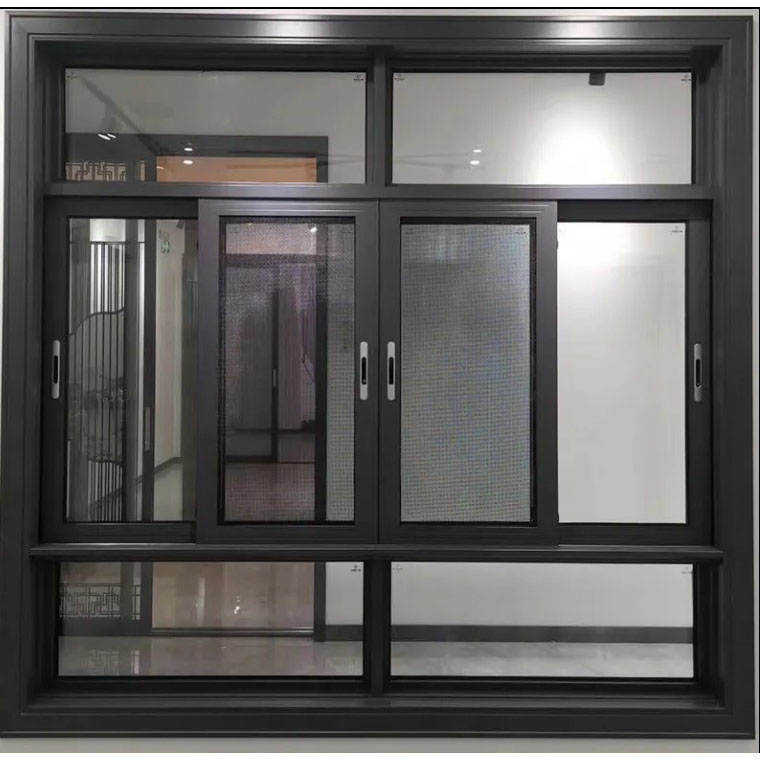 24x36 Aluminum Horizontal Opening Sliding Side Glass Windows
